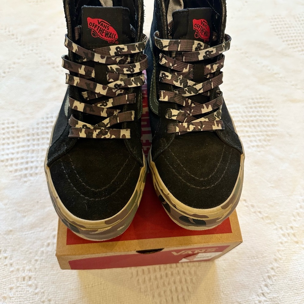 🔅NEW🔅Vans sk8 high camouflage sneakers